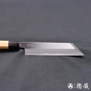土佐打ち刃物 ムキモノ包丁 180mm/片刃/上白鋼/イチイ八角柄/徳蔵オリジナル【27017】 【グレイジア株式会社】 [ATAC097]