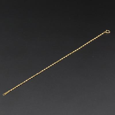 ふるさと納税 山梨市 K24純金クラリスチェーンブレスレット18cm |  | 01