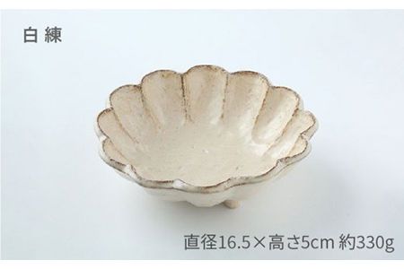 【美濃焼】リンカ 16ボウルペア 白練×桃練【カネコ小兵製陶所】【TOKI MINOYAKI返礼品】食器 鉢 副菜鉢 取り鉢 サラダボウル ランチ ディナー セット リンカ RINKA ホワイト ピン
