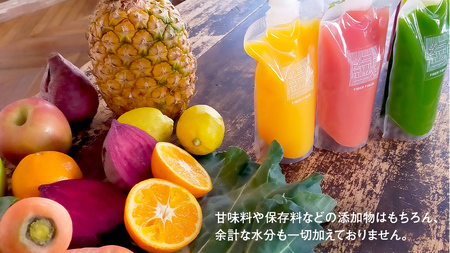 【定期便 全３回】野菜と果物の コールドプレスジュース ＧＲＥＥＮ ＧＡＲＤＥＮ 200ml × 6本セット
