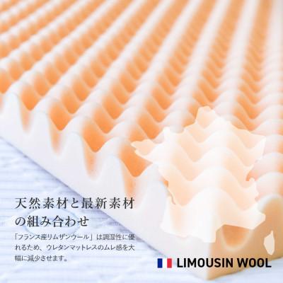 ふるさと納税 富士吉田市 【爽快眠】高密凸凹ウレタンマットレス セミダブル 日本製 高反発 除湿 ドライクール 国産 |  | 02