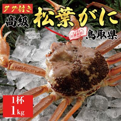 ふるさと納税 北栄町 【2026年1月末以降発送】特撰 松葉がに(生)【タグ付き】1kg1杯 N103_I