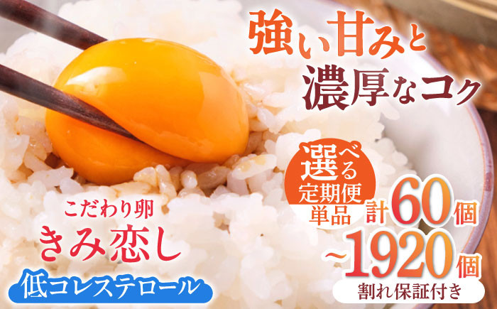 
            【選べる定期便】きみ恋し 60個/80個/160個（55個+割れ保証5個/75個+割れ保証5個/155個+割れ保証5個）総計60個～1920個  たまご 卵 タマゴ 玉子 赤卵 卵 広川町 / 伊藤養鶏場 [AFAJ004/AFAJ002/AFAJ010/AFAJ011/AFAJ003/AFAJ012/AFAJ013/AFAJ014/AFAJ015/AFAJ016/AFAJ017/AFAJ018]
          