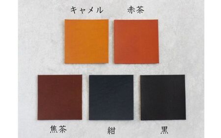 tanikoオリジナル キーケース（焦茶）《厚真町》【Taniko leather】[AXAP028]