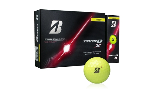 2026年モデル TOUR B X 2ダース【イエロー】ブリヂストン ゴルフボール｜24個入り BRIDGESTONE ブリジストン ツアーB スピン系 ディープ感 ソフトフィール 打感 乗り感 風に強い 強弾道 高耐久性 ふるさと プレゼント 贈り物 golf [2305]