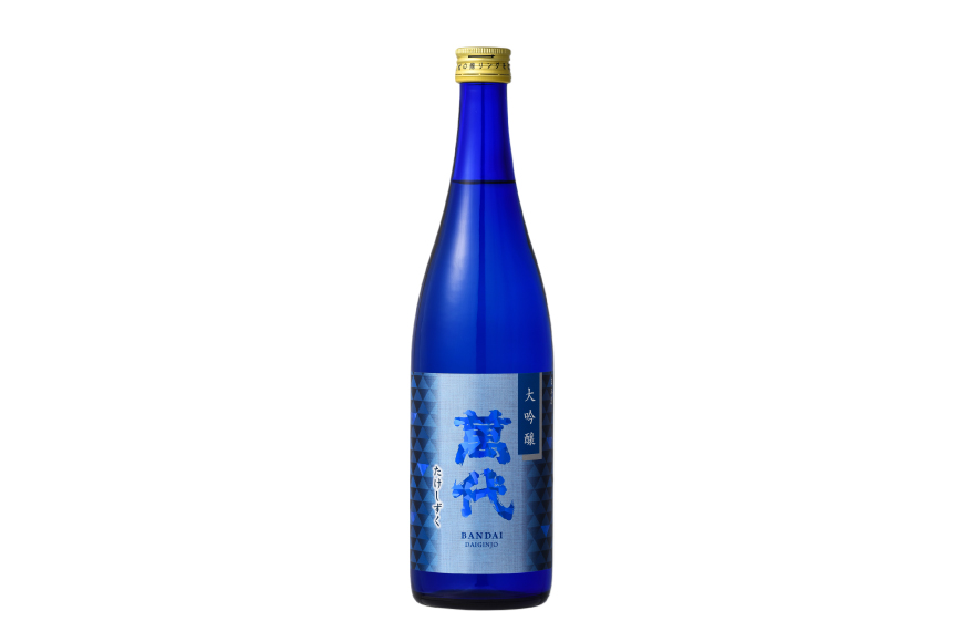 日本酒 大吟醸 萬代 たけしずく 720ml 1本 [小林酒造本店 福岡県 宇美町 um40azo740015] 辛口 酒 お酒 福岡 大吟醸酒 15度 フルーティー 四合瓶 720 720mL 冷酒
