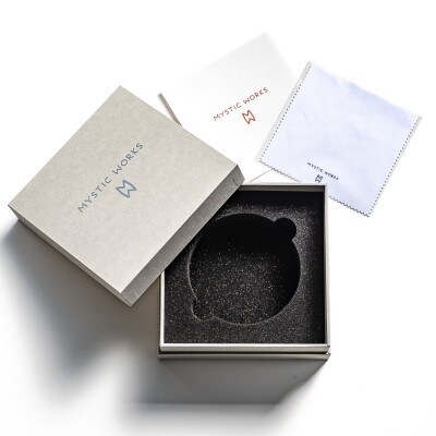 ひかりを楽しむ掛け時計90「銀河」/直径9cm【1631818】