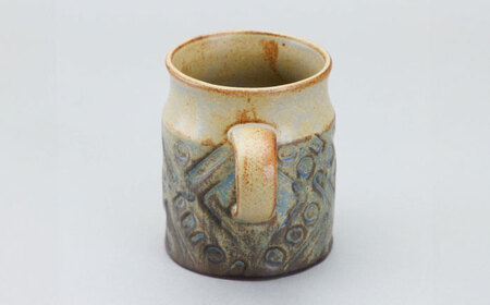 かしわ窯　窯垣の小径シリーズ　マグカップ　L　2個セット【1541723】