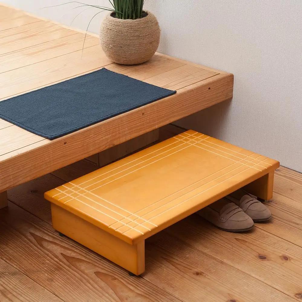 玄関踏み台 幅60cm 木製 完成品 玄関踏み台