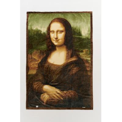 ふるさと納税 泉大津市 アートブランケット[3]　「モナリザの微笑み」　レオナルド・ダ・ヴィンチ