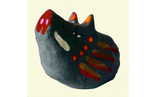 
            世界遺産五箇山　紙塑人形　十二支人形（亥）
          