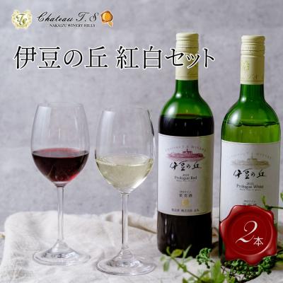 ふるさと納税 伊豆市 【中伊豆ワイナリー】伊豆ワイン紅白セット ワイン レッド ホワイト(各750ml)