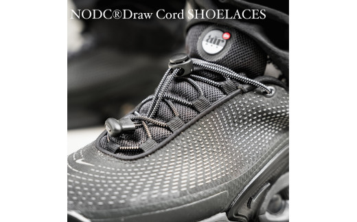 NODC DrawCord SHOELACES［173N24］NODC DrawCord SHOELACES 靴ひも 選べる カラー セット数 1セット 紐 スニーカー ローカット ハイカット ゴム 