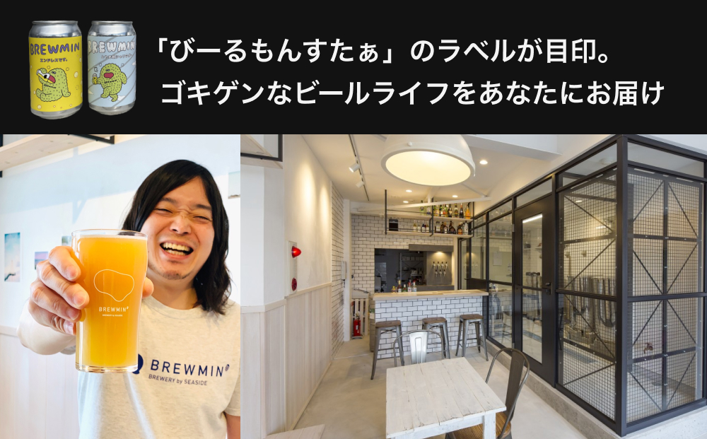 BREWMIN'の クラフトビール おまかせ 飲み比べ 12本セット 富