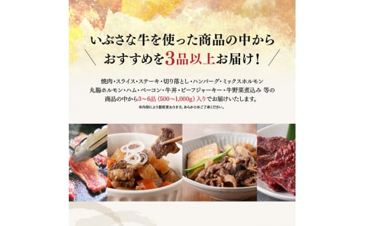 いぶさな牛 選りすぐり 詰め合わせセット 【肉 牛肉 精肉 いぶさな牛 国産 九州産 宮崎県産 F0501】