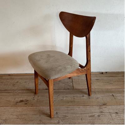 ふるさと納税 富田林市 Karl Dining Chair PFスウェード アッシュBR ダークブラウンフレーム【SWOF】 |  | 03