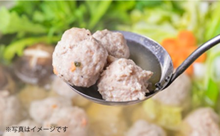 自家製つみれ鍋セット(華豚 華味鳥)1.3kg《糸島》【糸島ミートデリ工房】 [ACA099] 鍋セット なべ 鶏肉 鶏 肉団子 肉だんご つみれ