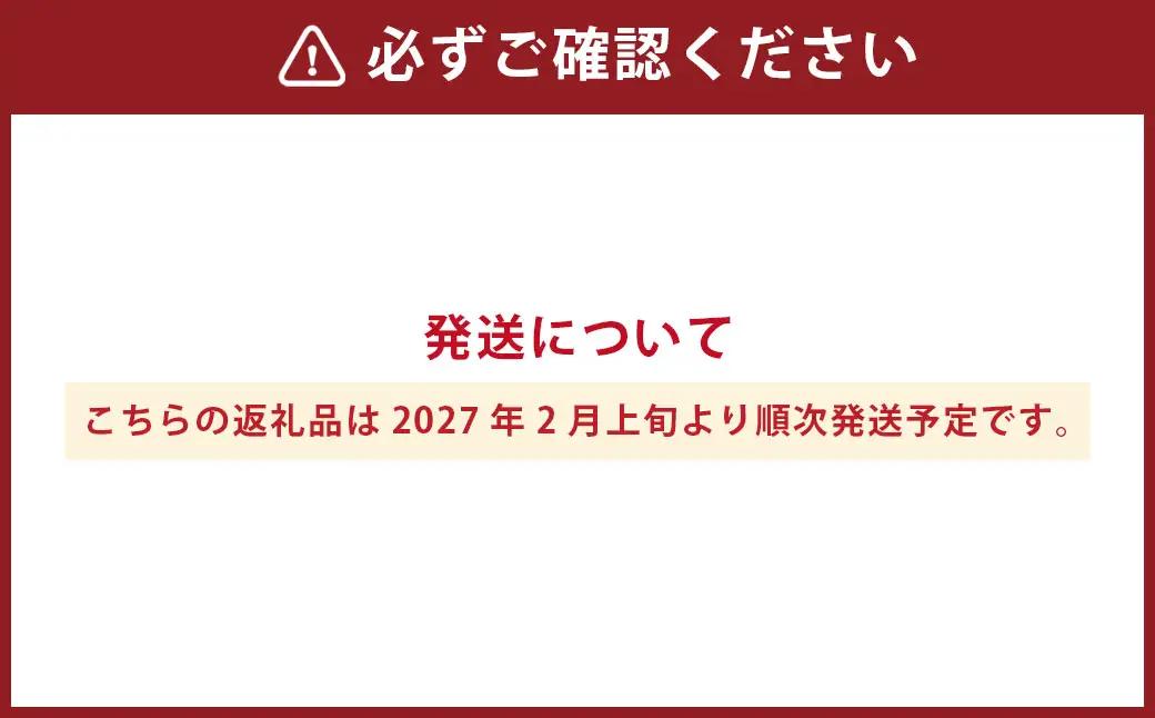 熊本県産いちご 恋みのり2キロ（8パック） 【2027年2月上旬発送開始】