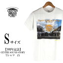 【ふるさと納税】【5周年記念】CENTER SOUND STORY　Tシャツ　白（Sサイズ）【 生活雑貨 日用品 ファッション カジュアル シャツ shirt photoTシャツ 半袖 メンズ レディース 兼用 ユニセックス オリジナル 周年 記念品 プレゼント 贈答 贈り物 ギフト 南国 沖縄土産 】