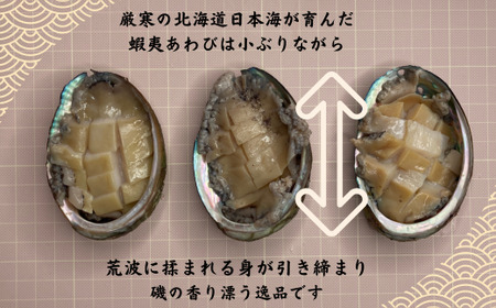 8-008-004　日本海産冷凍あわび 200g（3個入）