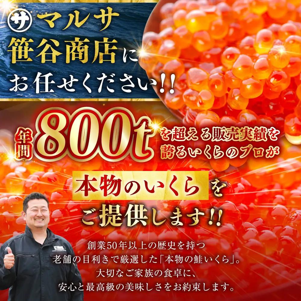 【5営業日以内発送】新物 北海道産いくらしょう油漬250g×2箱 ふるさと納税 いくら