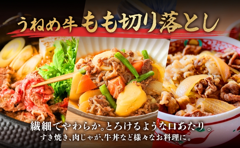 A5等級 うねめ牛 もも 切り落とし 計800g 200g×4P 黒毛和牛 牛肉 お肉 雌牛 和牛 国産 モモ 赤身 すき焼き 鍋 牛丼 料理 焼き肉 焼肉 A5 お取り寄せ 人気 希少 高評価 贈答