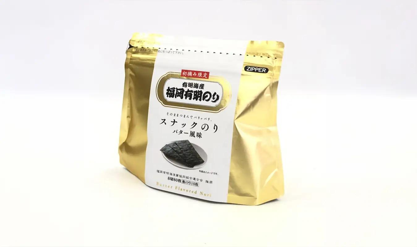 福岡有明のり バター風味 5袋 板のり50枚分 海苔