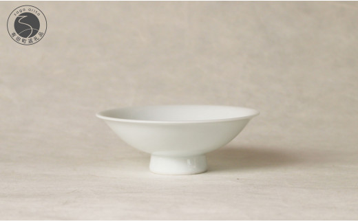 ろくろの現代の名工 矢鋪與左衛門作【白磁 平盃】有田焼 器 うつわ 盃 酒器 伝統工芸 eo005