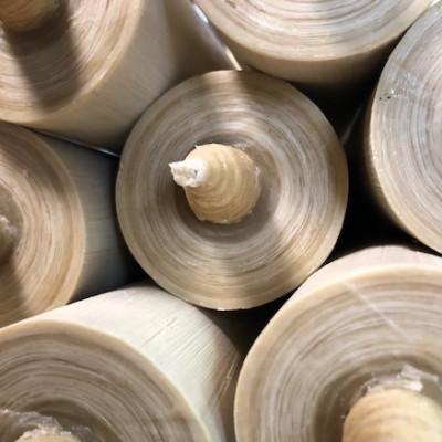 ふるさと納税 岡崎市 国内産ハゼの実蝋を100%使用〈伝統工芸品　和ろうそく〉20匁(19cm)5本箱入り　全工程手作り |  | 01