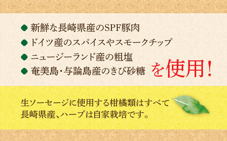ソーセージ 【35本×6回定期便】生ソーセージ詰め合せ7本入り×5袋 ※無塩せき（亜硝酸ナトリウム不使用）[EAM042]  国産ソーセージ ソーセージウインナー 冷凍 詰合せ 定期便
