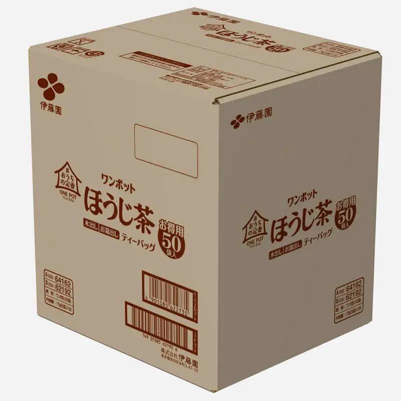 131-14　ワンポットエコティーバッグほうじ茶30袋×10 伊藤園