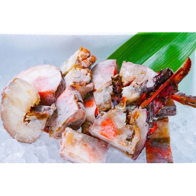 (お試し)冷凍伊勢海老カット【サイズ不揃い 約1kg】【配送不可地域：離島】【1245982】