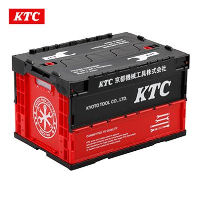 ふるさと納税 久御山町 KTC 折りたたみコンテナ50L(ブラック) [YG-196BK]