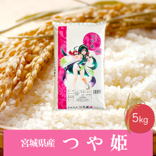 (06452)《精米》令和6年産 宮城県産つや姫5kg
