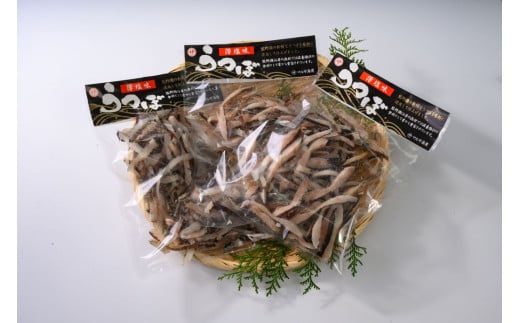 【珍味シリーズ】海のギャング【うつぼの干物《スライス》3袋セット】三重県紀北町 [WR02]