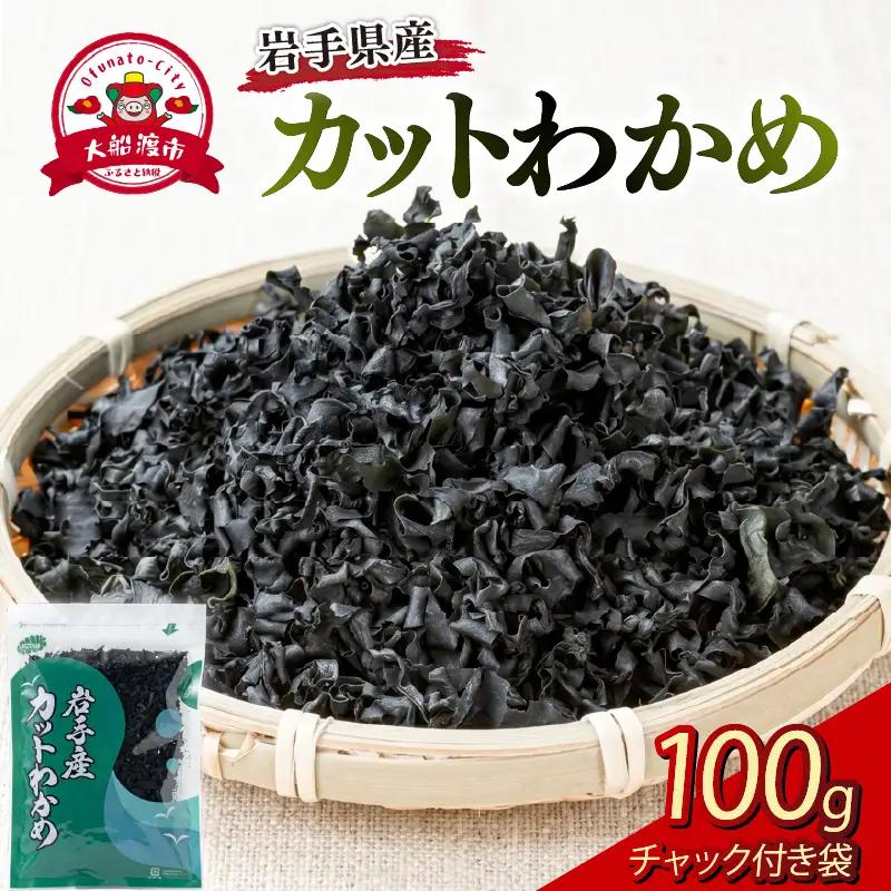 岩手産 カットわかめ 100g 乾燥カットわかめ