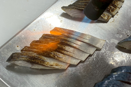 しめ鯖と炙りしめ鯖の詰合せ(冷凍)10パック【195_2018】