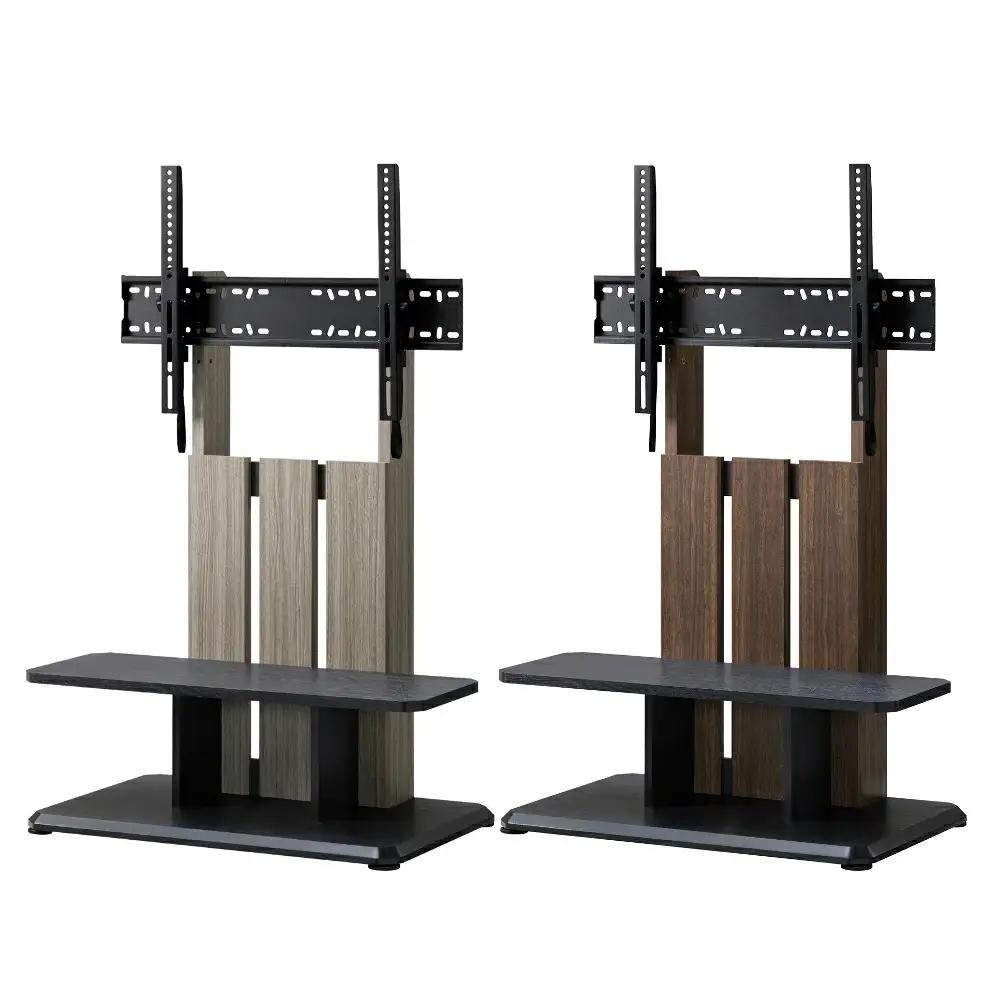 家具 キャスター付き テレビスタンド  ブラウン ≪DCK-1280FS-BR≫ 家具 朝日木材