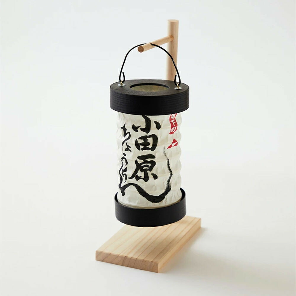 【ふるさと納税】【小田原提灯　ちょうちん小　スタンド付き】童謡「お猿のかごや」にも登場する小田原発祥の提灯【 提灯 記念品 神奈川県 小田原市 】