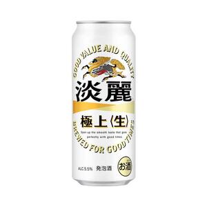 キリンビール岡山工場 淡麗極上＜生＞ 500ml×24本 [No.5220-0499]