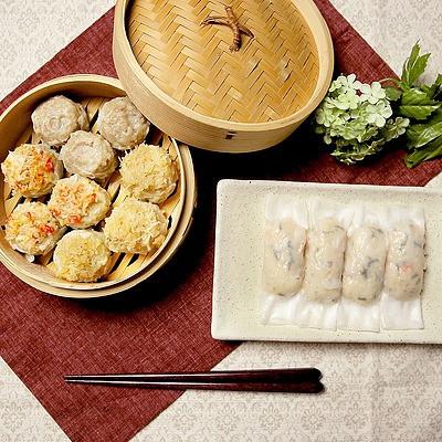 ふるさと納税 大和市 工場直送!特製焼売・海老棒餃子セット 4種 計38個 | 