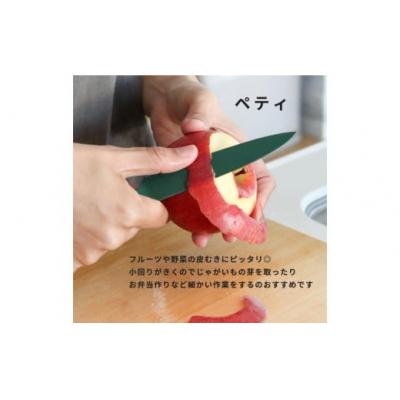 ふるさと納税 春日井市 【ブルーベリー】オールステンレスのカラー包丁「haleiro(ハレイロ)」ペティ |  | 01