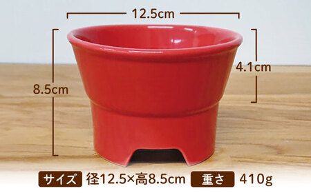 美濃焼　陶器製ペット用フードボウル【丸高台フードボウル (S/ピンク)pet96】【1427412】