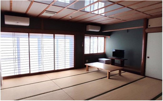 旧小学校でまったり一泊♪「越知面遊友館」宿泊券 宿泊券 チケット お店 旅行 観光 ドラベル ランチ ディナー 癒し 社員研修 ハイキング 渓流釣り テレワーク リモートワーク 五右衛門風呂
