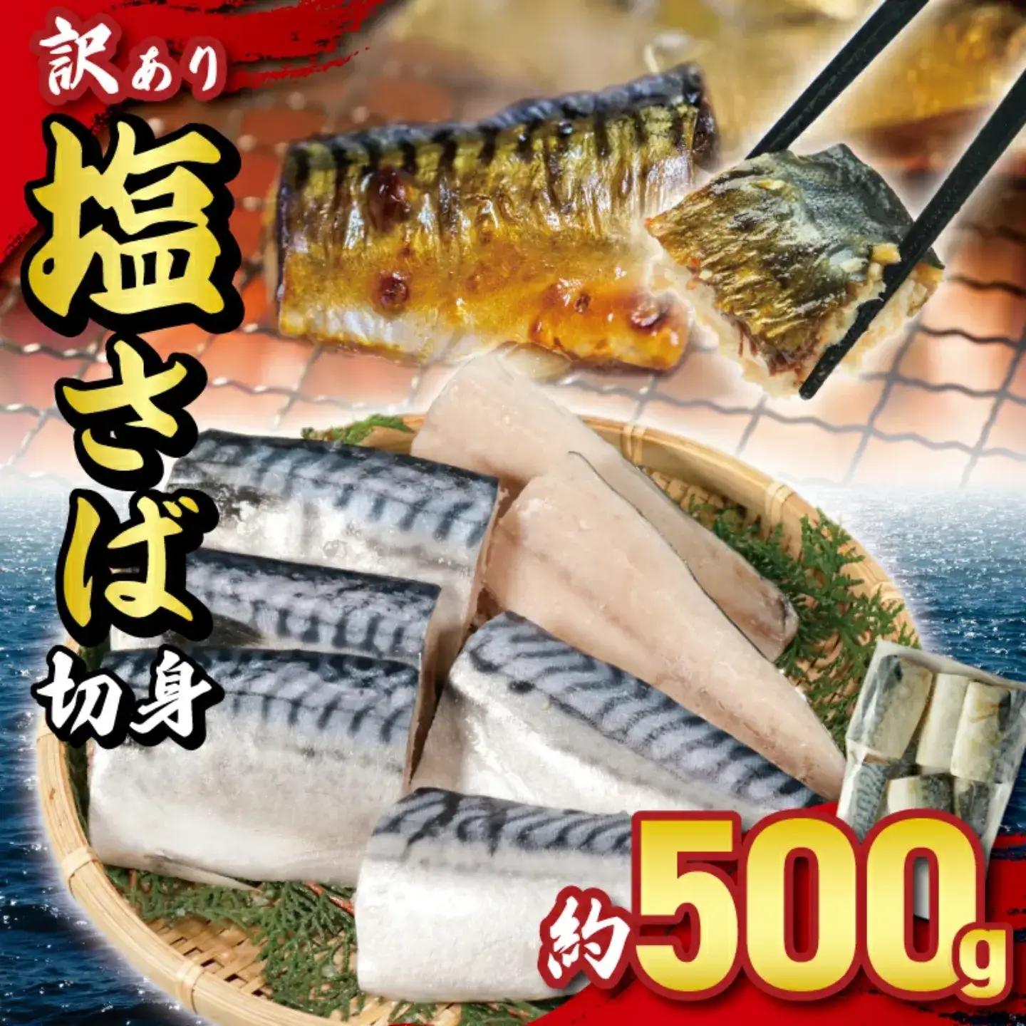 訳あり 塩鯖 500g 鯖