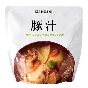 【3年保存】 長期保存食 イザメシ 豚汁 18個/1ケース 非常食 保存食 備蓄食 防災 防災用品 パウチ 備蓄 災害対応食 食品 災害食 防災用