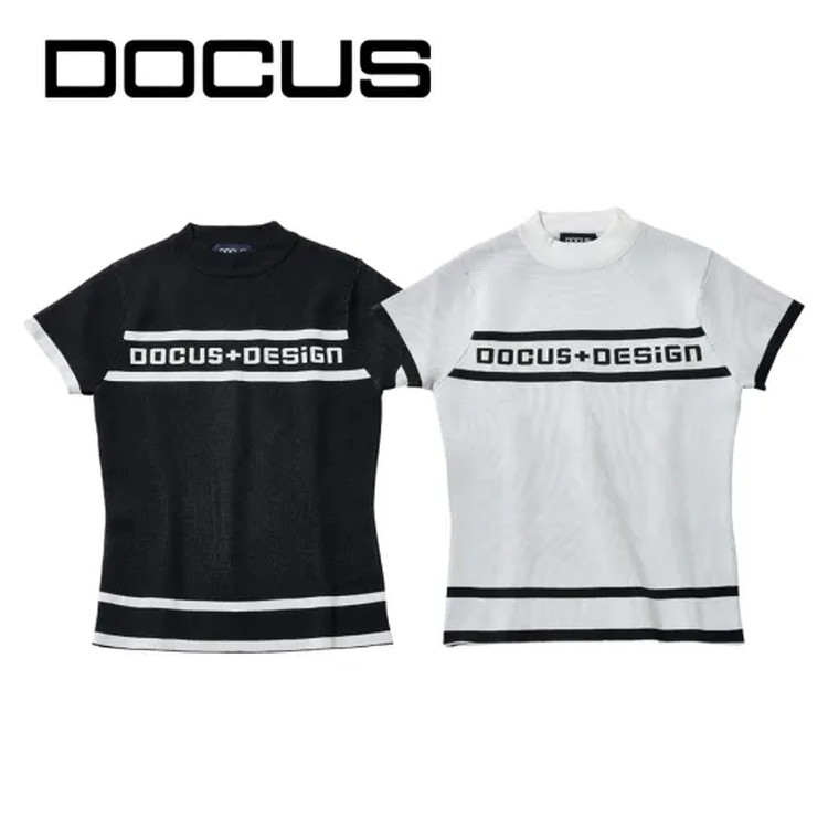 
            ゴルフレディースウェア Knit Mock Shirt DCL25S022｜ゴルフ golf ゴルフ用品 スポーツ スポーツ用品 DOCUS ドゥーカス ギフト 贈答 景品 茨城県 古河市_FW23
          