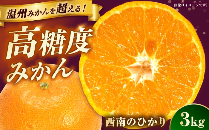 
                  【ご家庭用】 西南のひかり 約3kg 長与町/果豊園 [ECL010] 柑橘 果物 フルーツ みかん ミカン 長与町 長崎県 国産 九州 産地直送
                