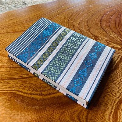 ふるさと納税 筑前町 本場筑前博多織　ブックカバー　A6判サイズ【変献上/平成献上】