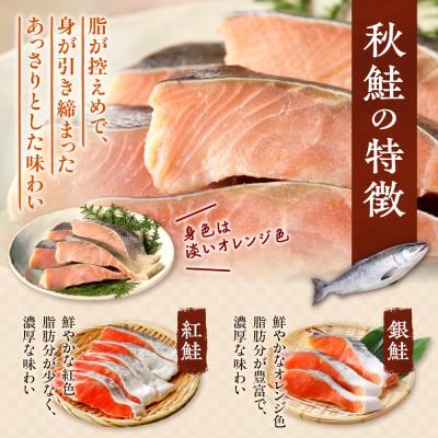 ふるさと納税 斜里町 【訳あり】北海道斜里町産　骨なし天然秋鮭切身 800g【無添加】 |  | 01